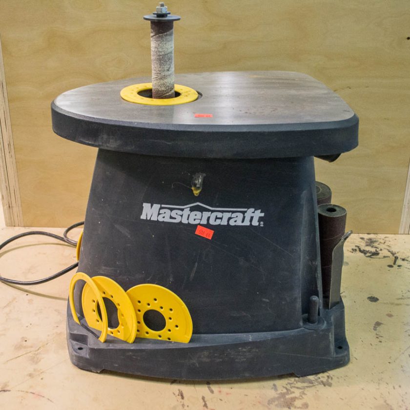 Used Mastercraft Oscillating Spindle Sander Coast Machinery Group