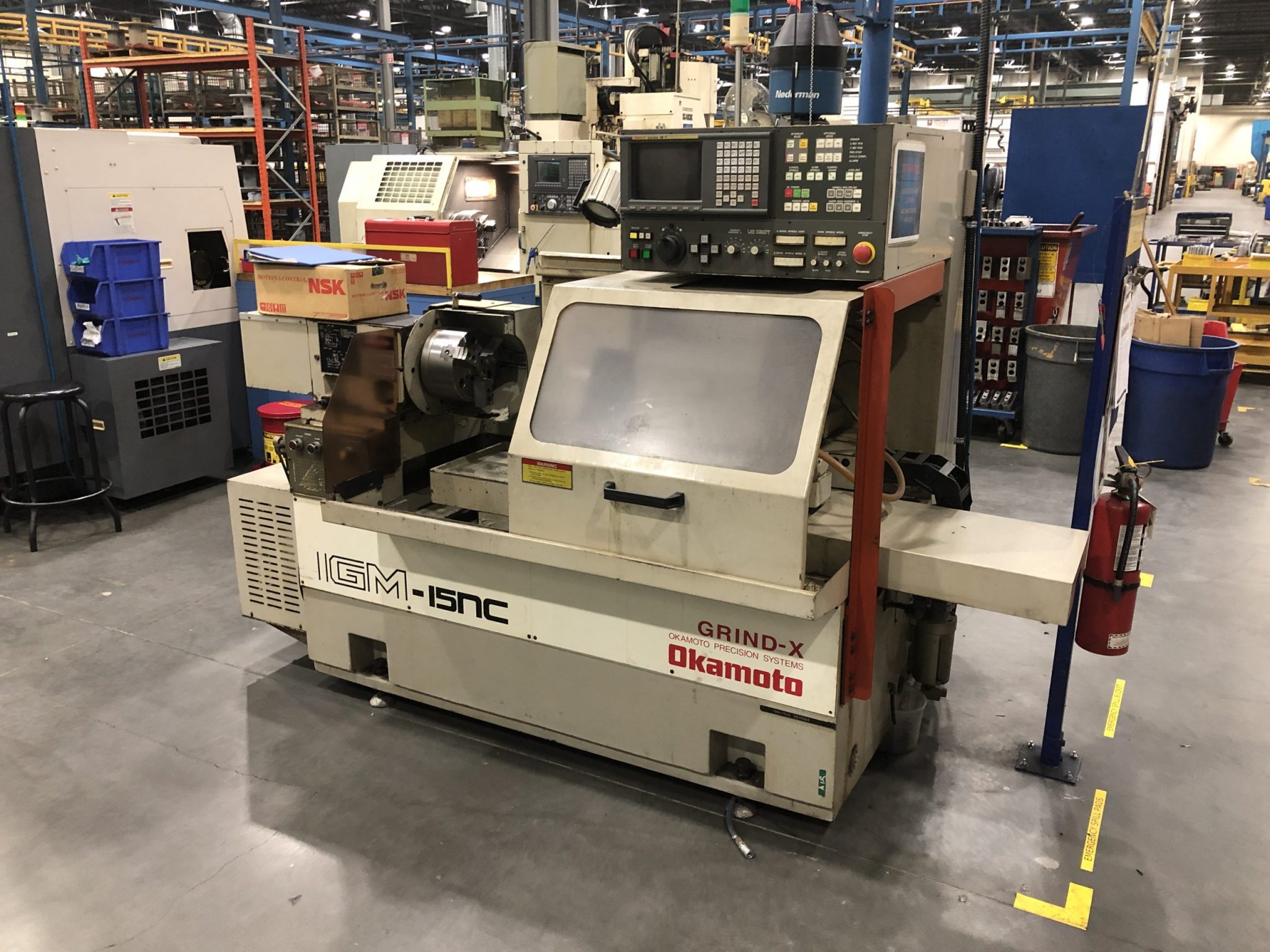 Used Okamoto IGM15NC CNC ID Grinder Coast Machinery Group