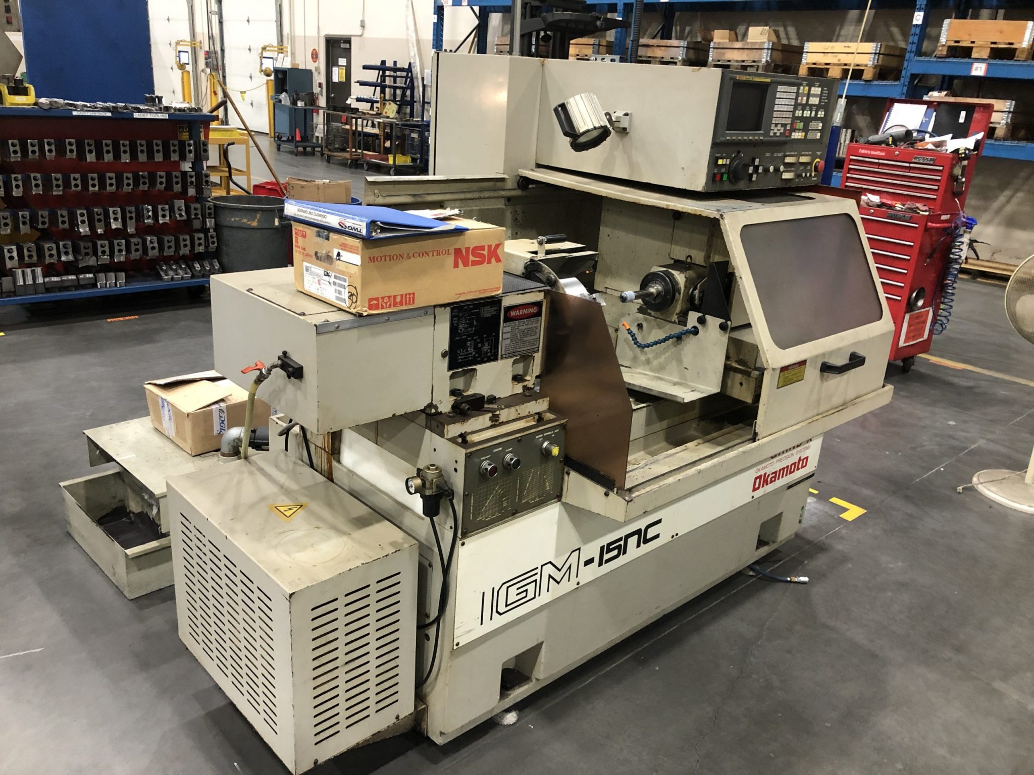 Used Okamoto IGM15NC CNC ID Grinder Coast Machinery Group