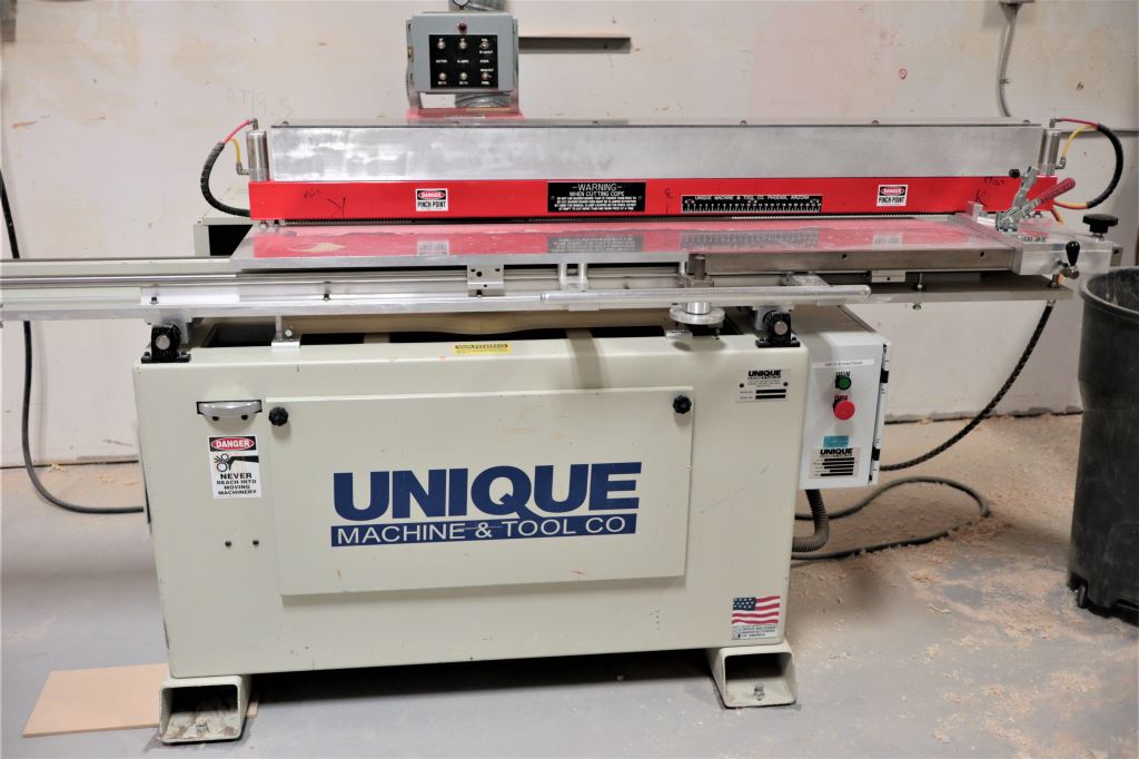 Used Unique 250 Raised Panel Door Machine Coast Machinery Group
