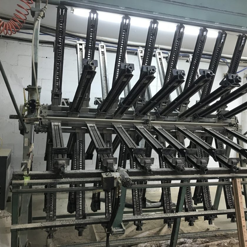 Used Doucet 8 Section Clamp Carrier Coast Machinery Group