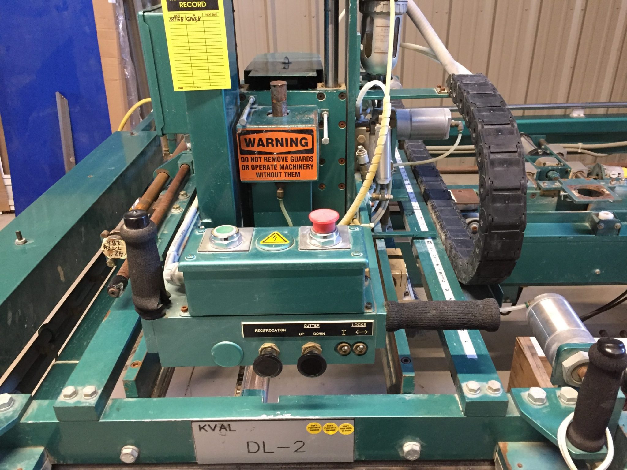 Used Kval DL2 Door Lite Cut Out Machine Coast Machinery Group