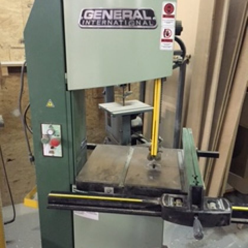 Used General International Deluxe 14" wood cutting bandsaw 90170B
