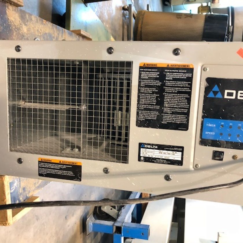Used Delta 50875 3Speed Air Filtration System with Remote Coast