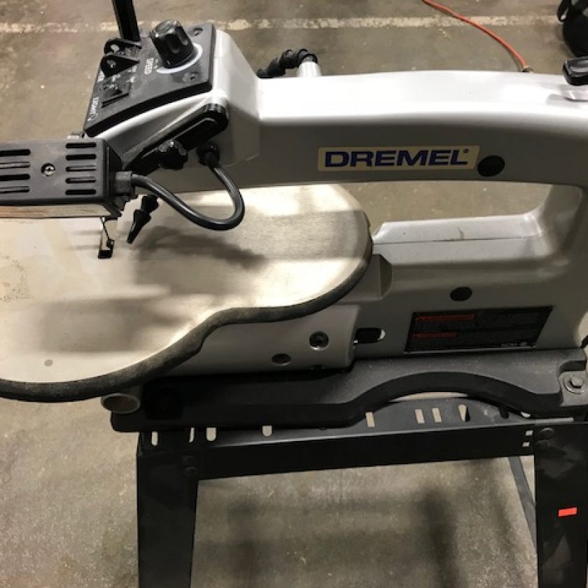 Used Dremel 16" Variable Speed Scroll Saw Coast Machinery Group