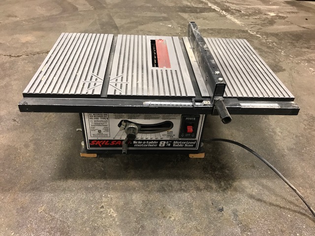 Used SkilSaw 8 1 4 Type 5 3102 Motorized Table Saw Coast