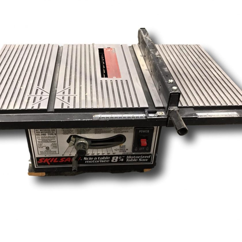 Used SkilSaw 8 1/4″ Type 5 3102 Motorized Table Saw Coast Machinery Group