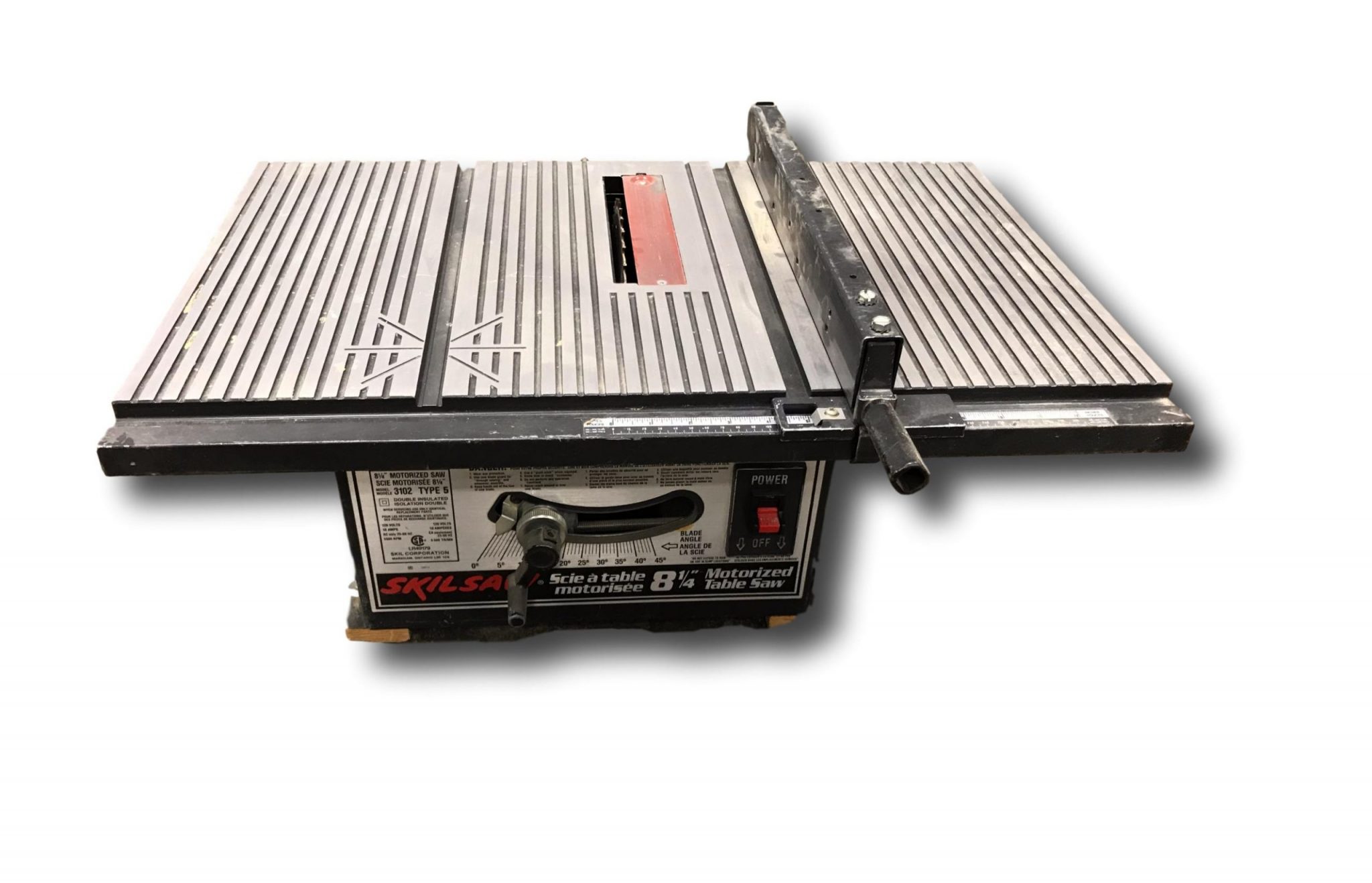 Used SkilSaw 8 1/4″ Type 5 3102 Motorized Table Saw Coast Machinery Group