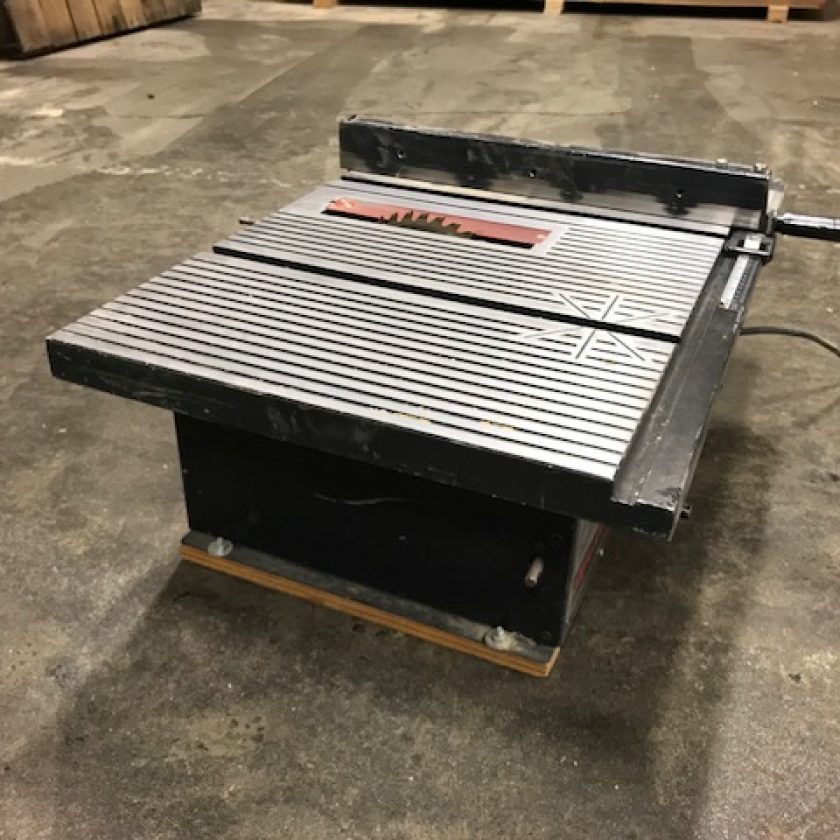 Used SkilSaw 8 1/4″ Type 5 3102 Motorized Table Saw Coast Machinery Group