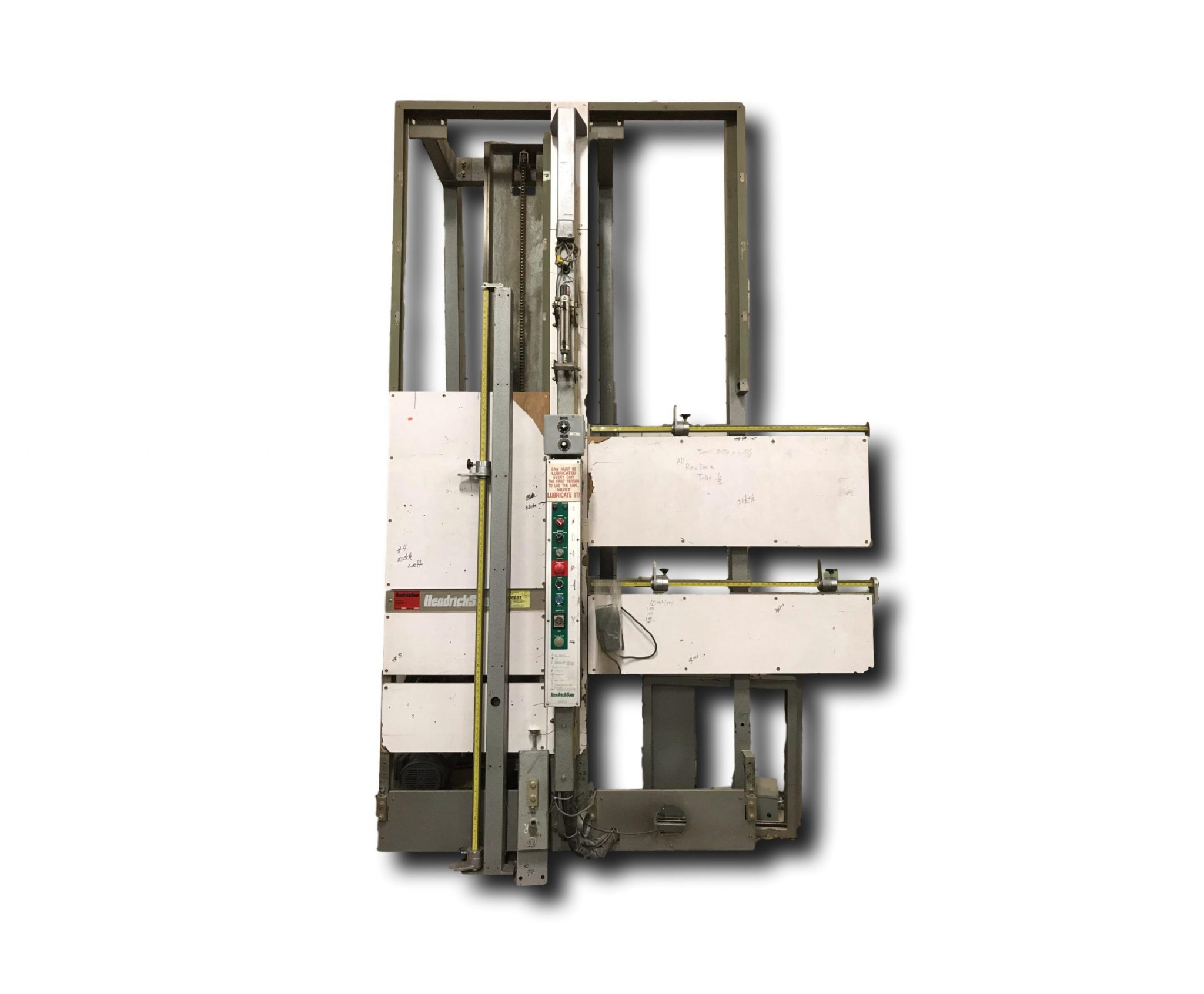 Used vertical store panel saw