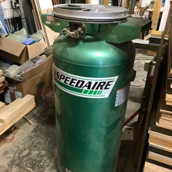 Used Speedaire 60 Gallon Compressor Tank Coast Machinery Group