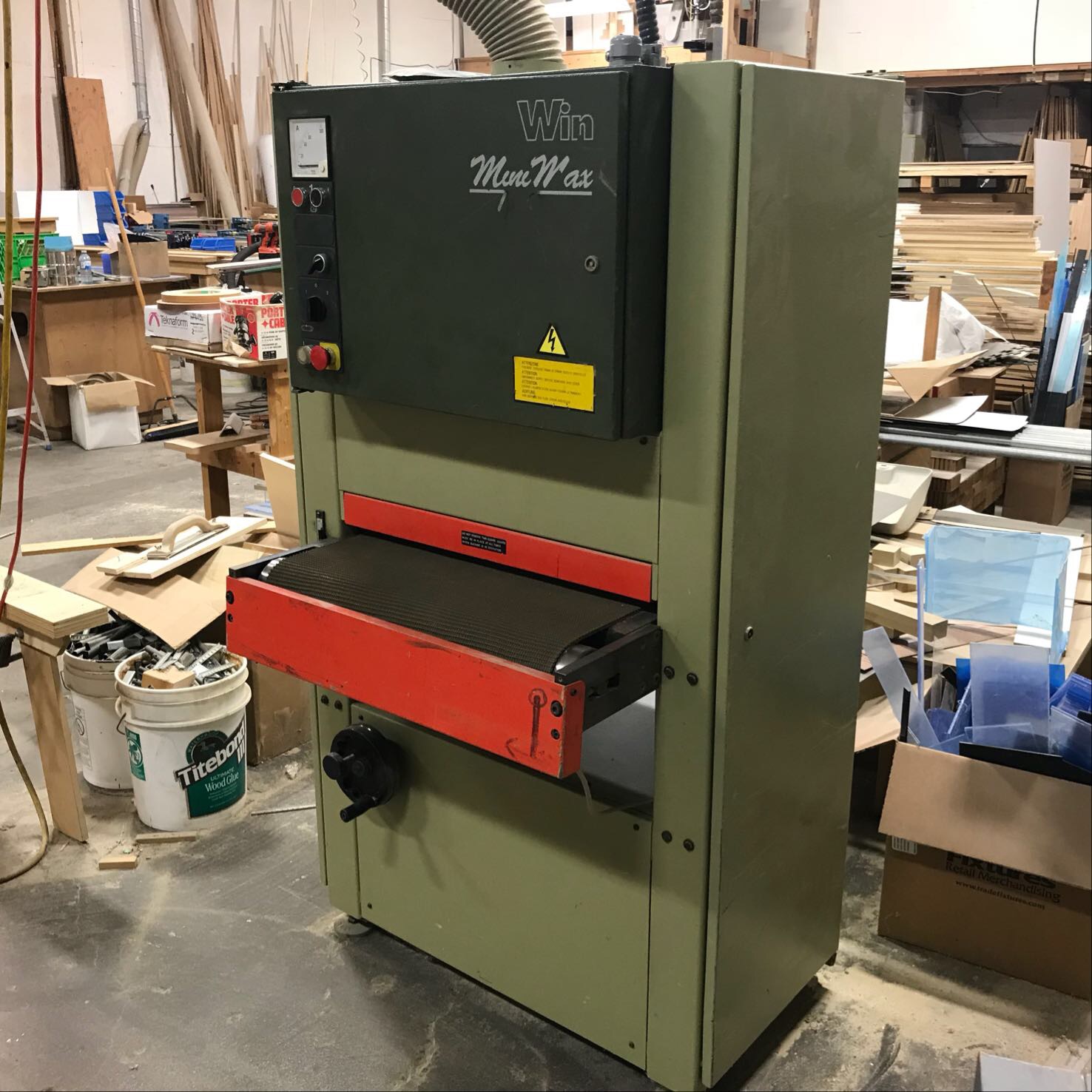 Used SCM Minimax WIN CS63 25" Wide Belt Sander Coast Machinery Group