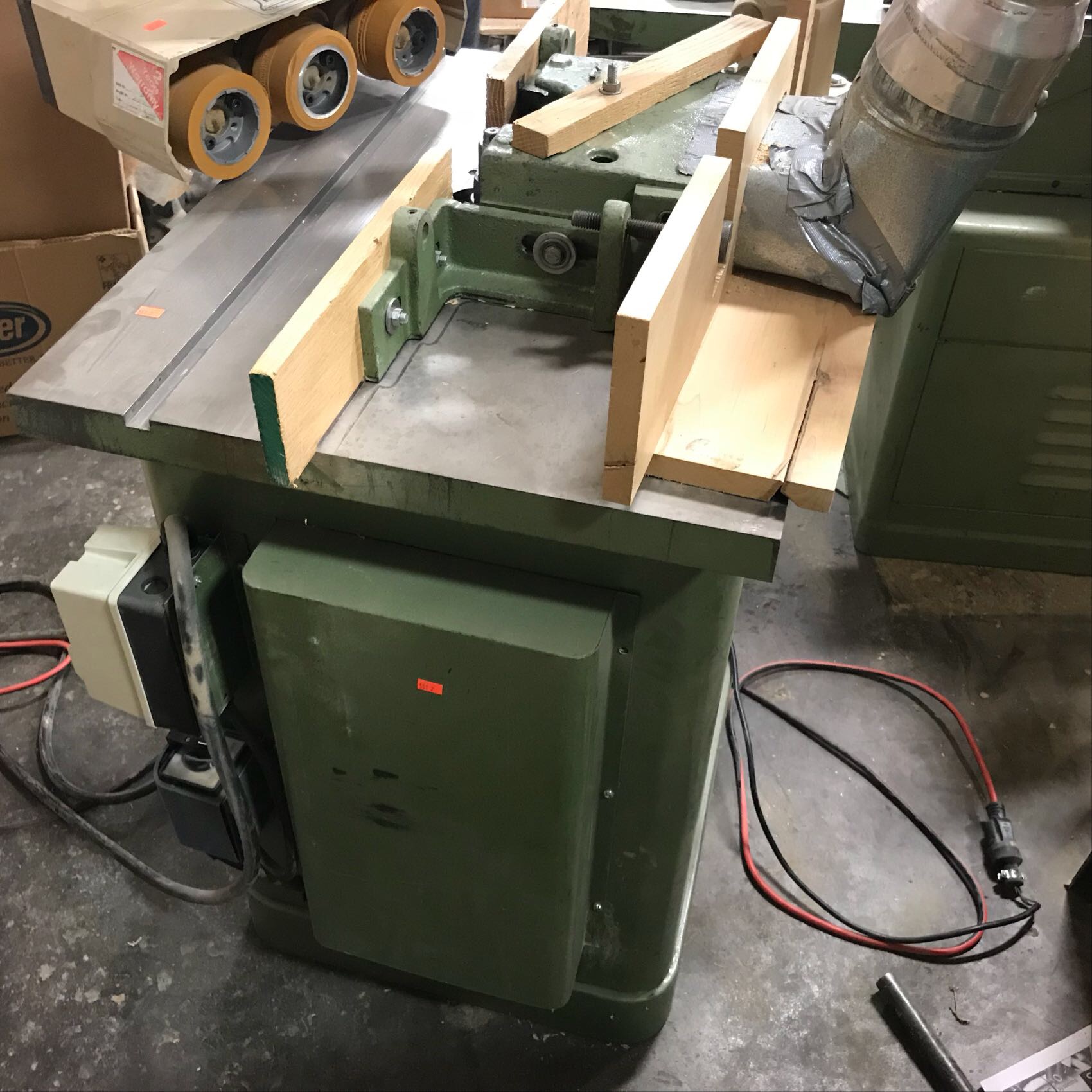 Busy Bee Heavy Duty Wood Shaper B702 Coast Machinery Group