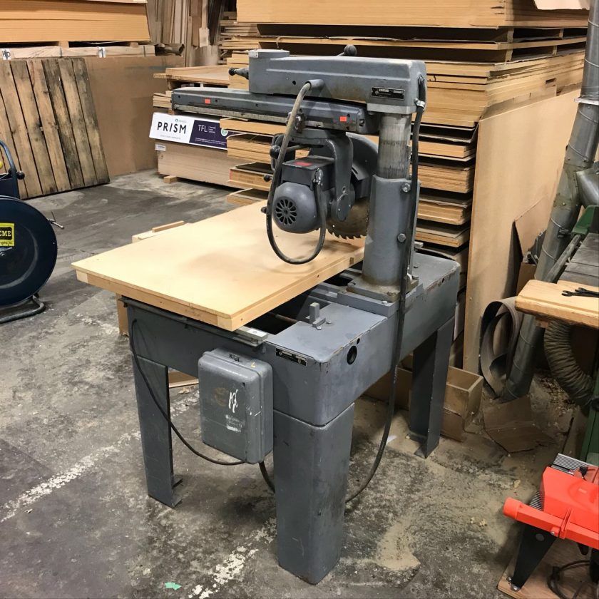 Used Rockwell Radial Arm Saw Coast Machinery Group