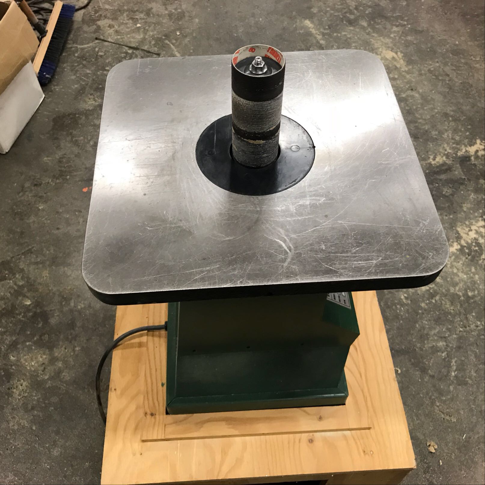 Used oscillating spindle shop sander for sale