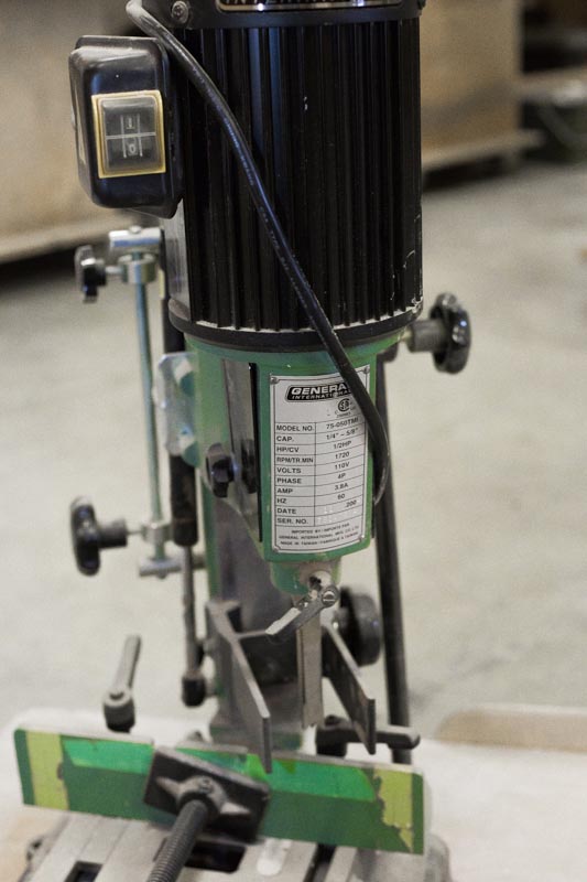 Used General 750050TM1 0.5HP Mortiser Coast Machinery Group