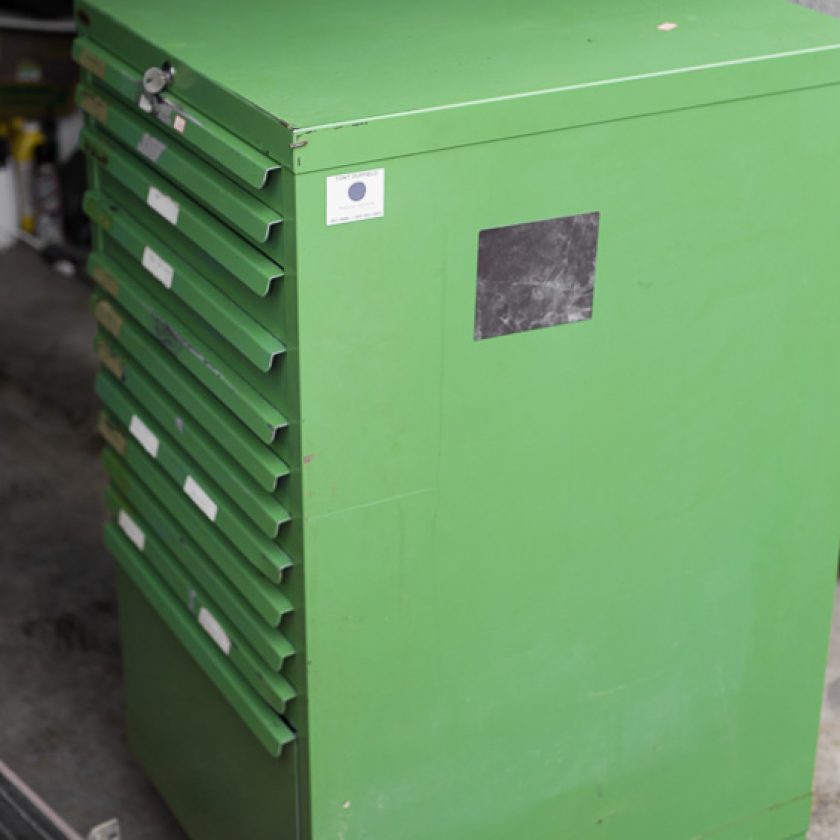 Used Lista Tool Large Green 12 Door Coast Machinery Group