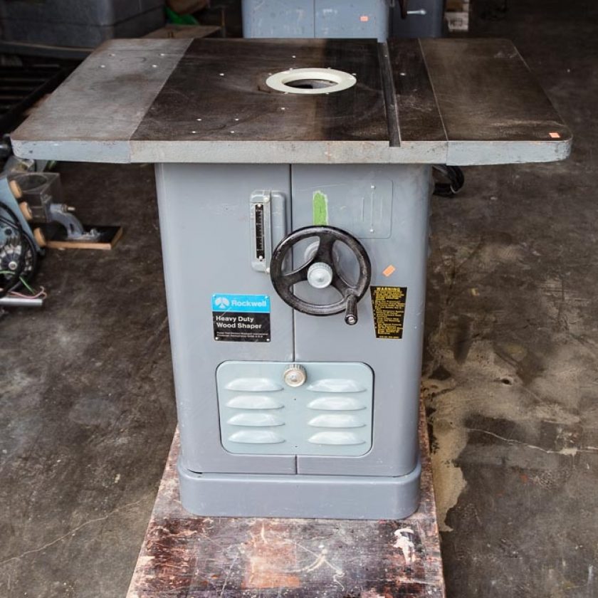 Used Rockwell 433515 Heavy Duty Wood Shaper Coast Machinery Group