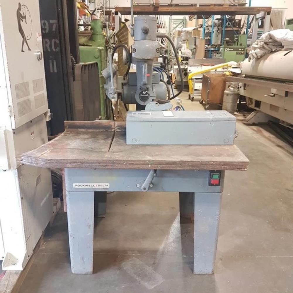 Rockwell radial arm deals saw