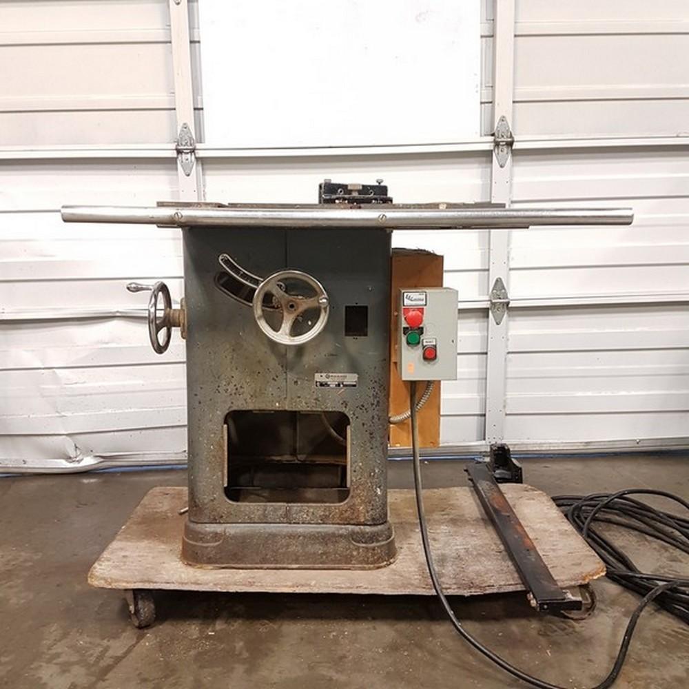 Used Rockwell Table Saw Coast Machinery Group