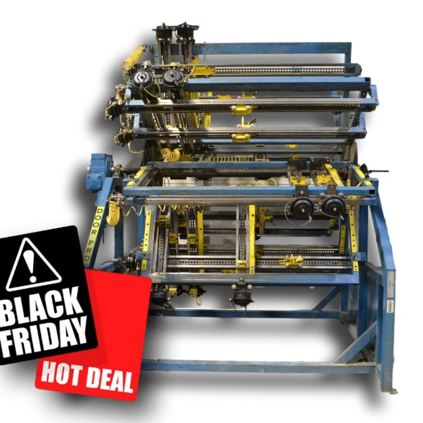 Used JLT 8 Section Pneumatic DOOR PRO 79X8A ROTARY CLAMP Coast