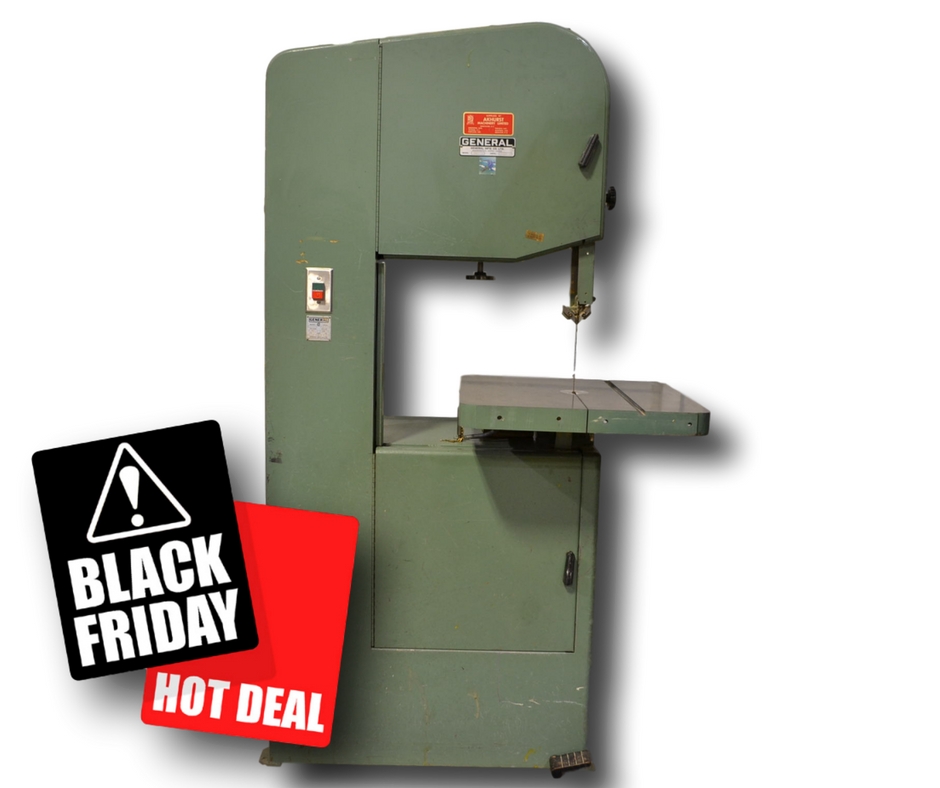 Used General 390 20 Inch Woodcutting Band Saw Coast Machinery Group