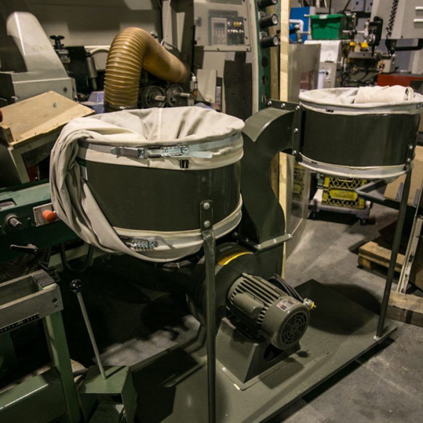 Used Busy Bee 2 Bag 3HP Dust Collector Coast Machinery Group