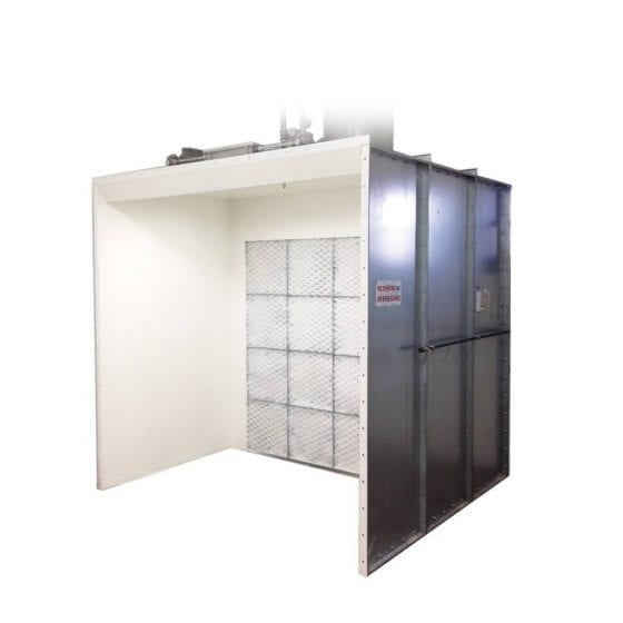 Devilbiss Industrial Open Paint Booth Coast Machinery Group