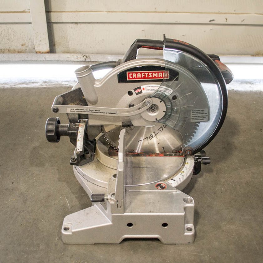Used Craftsman 10" Compound Mitre Saw – Coast Machinery Group