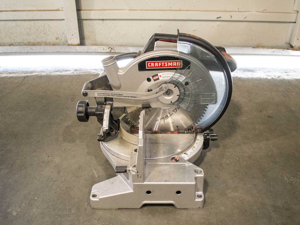 Used Craftsman 10 Compound Mitre Saw – Coast Machinery Group