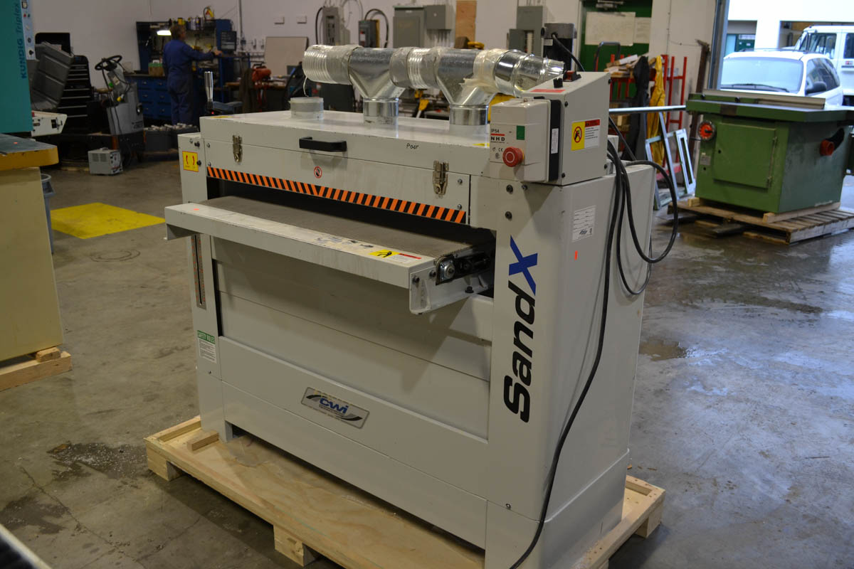 Used CWI Woodworking SandX Thickness Sander Coast Machinery Group