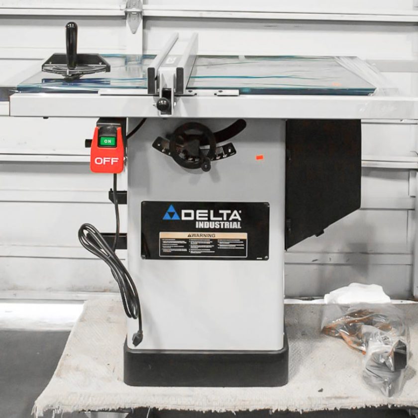 Used Delta 36714 10" Hybrid Table Saw Coast Machinery Group