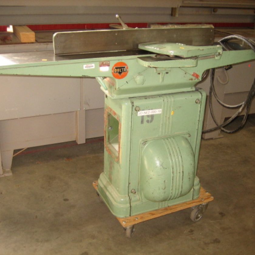Used DELTA 8" Jointer Coast Machinery Group