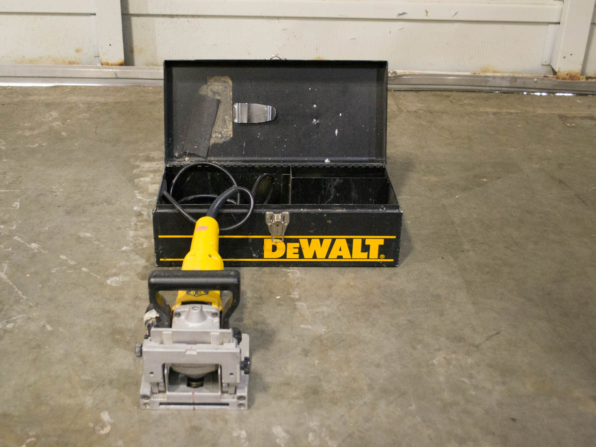 Used Dewalt D682 Plate Jointer Coast Machinery Group