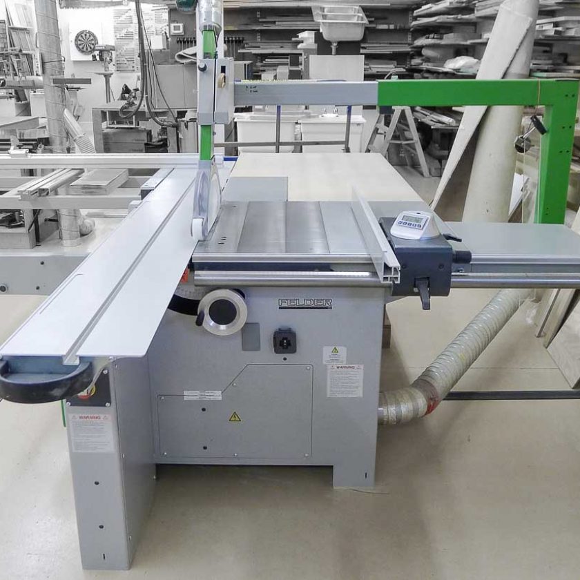 Used Felder K700 S Sliding Table Saw Coast Machinery Group