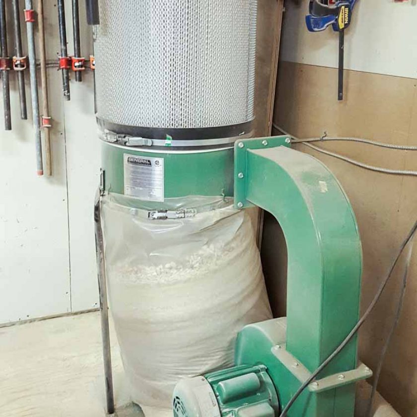 Used General 2HP Dust Collector Coast Machinery Group