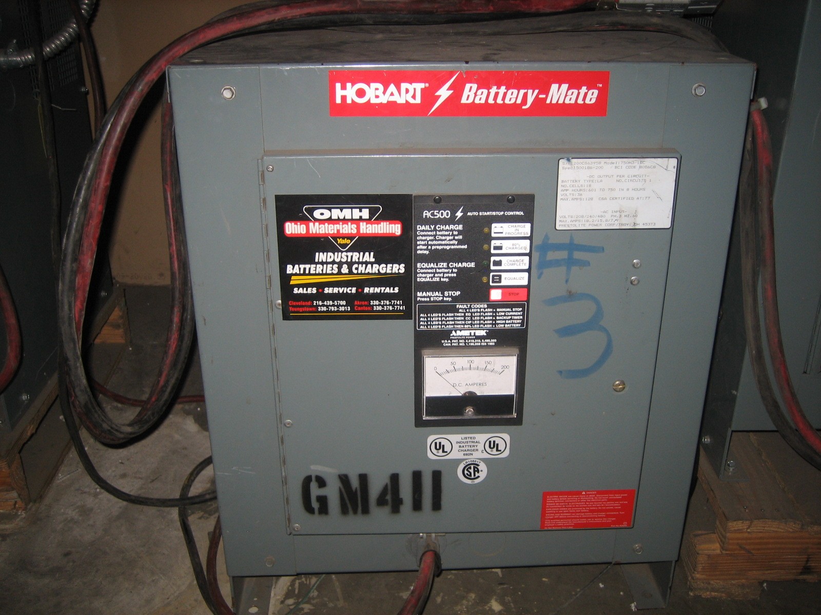Used Hobart Battery Mate ST100 Charger Coast Machinery Group