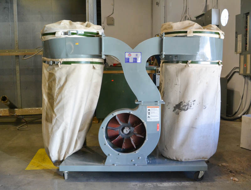 Used King KC3043C Two Bag Dust Collector Coast Machinery Group