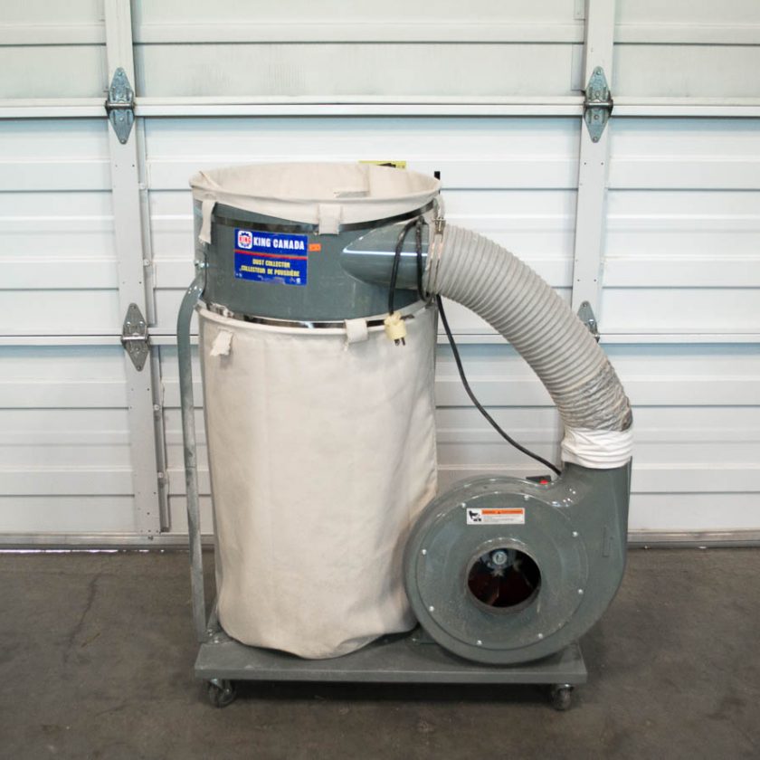 Used King KC3105C Single Bag Dust Collector Coast Machinery Group