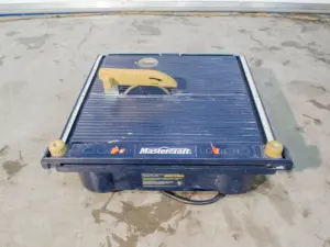 MasterCraft 4 1/2"  Wet Tile Saw