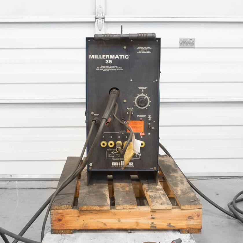 Used Millermatic 35 Welder Coast Machinery Group