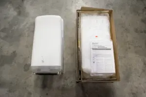 Used Mitsubishi JT-JB216DS-W-CA High Speed Hand dryer for sale
