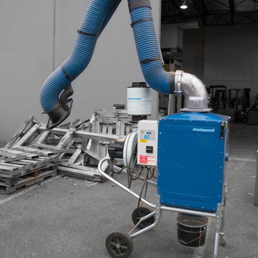 Used Nederman Welding Fume Extractor Coast Machinery Group