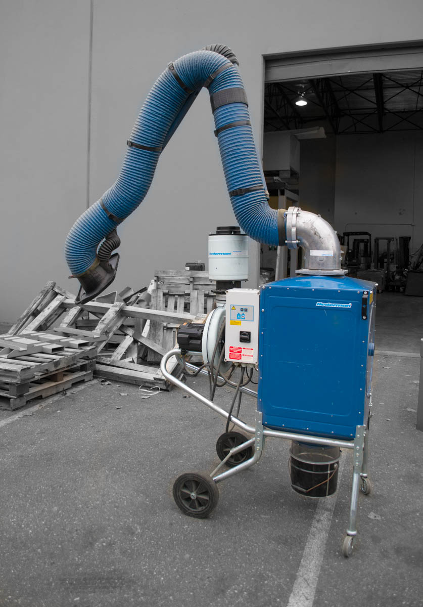 Used Nederman Welding Fume Extractor Coast Machinery Group