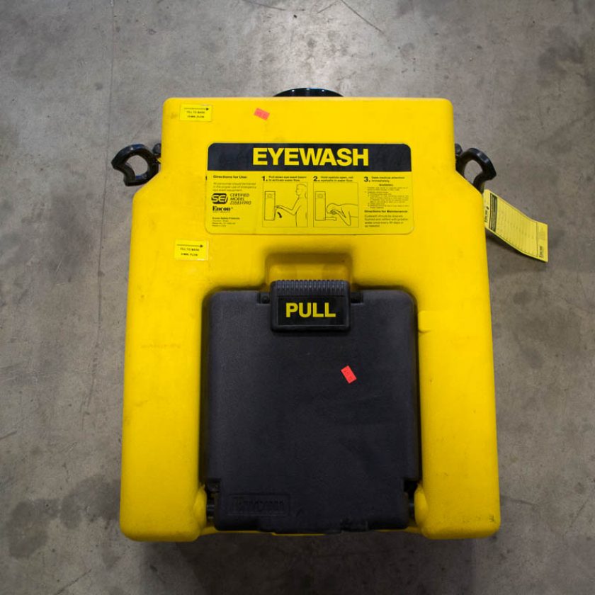 Used Portable Eye Wash Station Coast Machinery Group