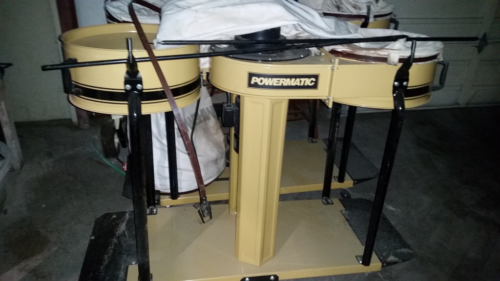 Used Powermatic 2 Bag Dust Collector Coast Machinery Group