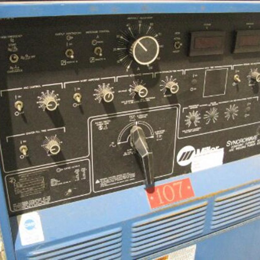 Used Syncrowave 350 Miller Constant Current Welder Coast Machinery Group