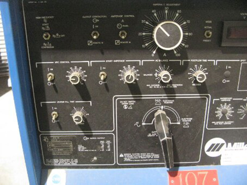 Used Syncrowave 350 Miller Constant Current Welder Coast Machinery Group