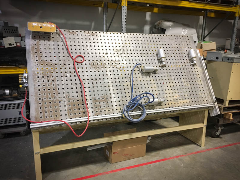 Used Ritter R375V Frame Clamping System Coast Machinery Group