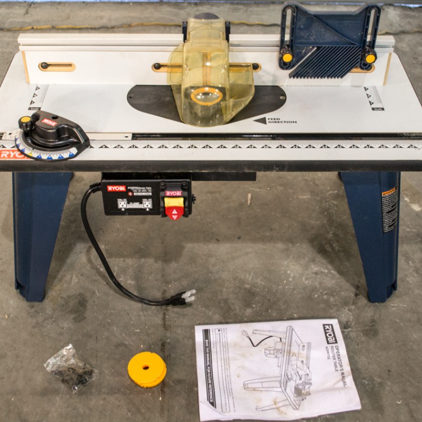 Used Ryobi A25RT02 Router Table Coast Machinery Group